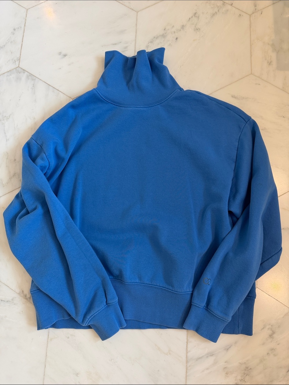 CALIA by Carrie Underwood Royal Blue Turtleneck Sweatshirt